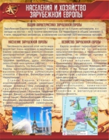 Стенд "Населения и хозяйство Зарубежной Европы" - «globural.ru» - Донецк