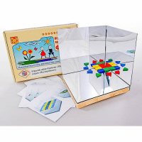 Игровой набор Фребеля "Мозаика геометрическая 3D" - «globural.ru» - Донецк