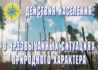 Комплект плакатов "Действия населения в ЧС природного характера" - «globural.ru» - Донецк