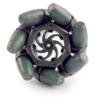 Технологичное колесо Mecanum 4" Mecanum Wheel 4" для конструктора VEX (4 штуки в упаковке) - «globural.ru» - Донецк
