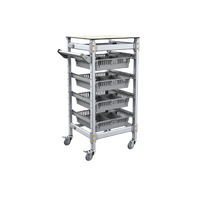 Тележка 1-секционная для учебных наборов и цифровых лабораторных комплексов SenseDisc - «globural.ru» - Донецк