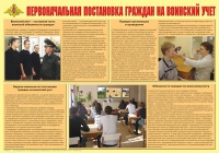 Плакат "Первоначальная постановка граждан на воинский учет" - «globural.ru» - Донецк