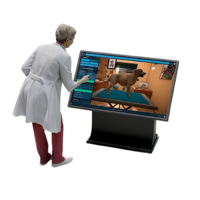 Виртуальный учебный комплекс «Процедурный тренажер ветеринарного врача». Комплектация интерактивный стол - «globural.ru» - Донецк