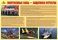 Плакат "Вооруженные Силы – защитники Отечества" - «globural.ru» - Донецк
