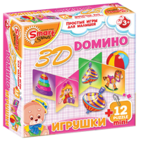 Комплект развивающих игр 3-5 лет. 3D домино (3-5 лет) - «globural.ru» - Донецк