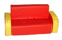 Диван с подлокотниками 120*40*50/25см (ВИК) - «globural.ru» - Донецк