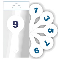 Касса-веер цифр от 0 до 9 - «globural.ru» - Донецк