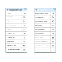 Комплект карточек (10) "Обучающий калейдоскоп. Умножение на 3, 4 и 6" - «globural.ru» - Донецк
