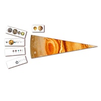 Модель-аппликация "Сравнительные размеры Солнца, планет и их спутников" - «globural.ru» - Донецк