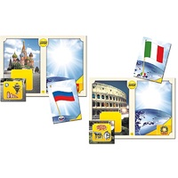 Настольно-печатная игра "Флаги стран мира 1. Европа" - «globural.ru» - Донецк