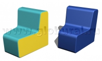 Косоугольный стул 44*60*60/32см (ВИК) - «globural.ru» - Донецк