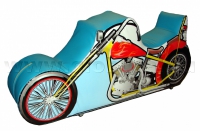 Напольная игрушка "Мотоцикл" с шелкографией (ВИК) - «globural.ru» - Донецк