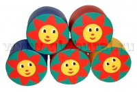 Пуфик «Солнышко» d=60*30см (ВИК) - «globural.ru» - Донецк