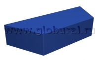 Трапециадальный пуфик 120*44*25см (ВИК) - «globural.ru» - Донецк