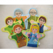 Набор кукол - рукавичек "Семья" - «globural.ru» - Донецк