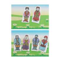 Набор пальчиковых кукол "Семья татарская" - «globural.ru» - Донецк