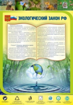 Стенд "Экологический закон РФ" - «globural.ru» - Донецк