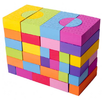 Конструктор мягкий 68 блоков - «globural.ru» - Донецк