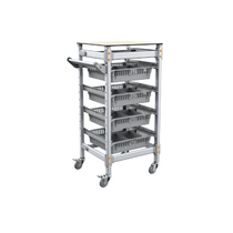 Тележка 1-секционная для учебных наборов и цифровых лабораторных комплексов SenseDisc - «globural.ru» - Донецк