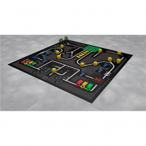 Соревновательное поле с элементами MakeX Stater Arenas Kit - «globural.ru» - Донецк