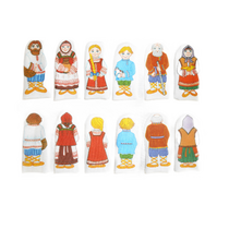 Набор пальчиковых кукол "Семья русская" - «globural.ru» - Донецк