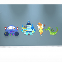 Комплект бизибордов "В сказочном королевстве 4 в 1" - «globural.ru» - Донецк