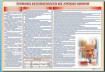 Стенд-уголок "Техника безопасности на уроках химии" - «globural.ru» - Донецк