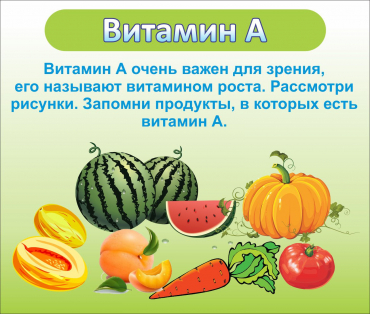 Стенд "Витамин А" - «globural.ru» - Донецк