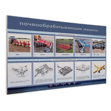 Электрифицированный светодинамический стенд «Почвообрабатывающие машины» - «globural.ru» - Донецк