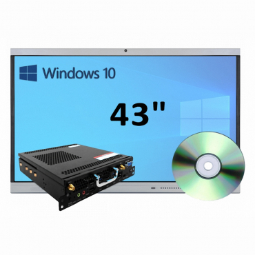 Интерактивная панель 43" (встроенный ПК, Win10) - «globural.ru» - Донецк