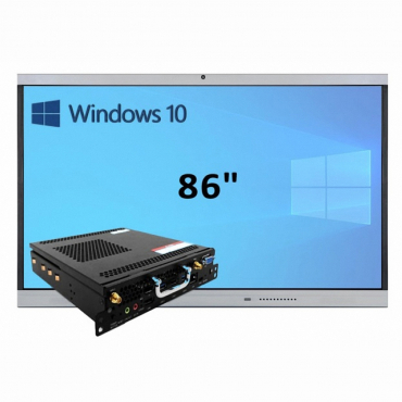 Интерактивная панель 86" (встроенный ПК Win10, Intel i5) - «globural.ru» - Донецк